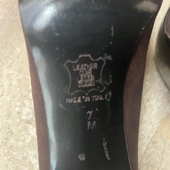 YSL Brown Heels 7 - Picture 4 of 10